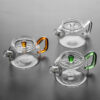 210ml Mini Glass Teapot