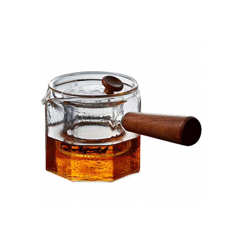 500ml Boiling Glass Teapot with a Side Handle