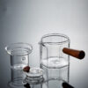 500ml Boiling Glass Teapot with a Side Handle