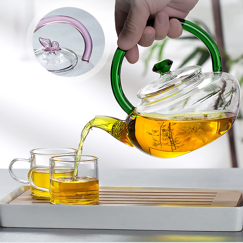 650ml_handblown_stovetop_safe_blooming_glass_tea_pot_800×800_4 650ml Handblown Stovetop Safe Blooming Glass Tea Pot