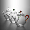 200ml Mini Glass Teapot