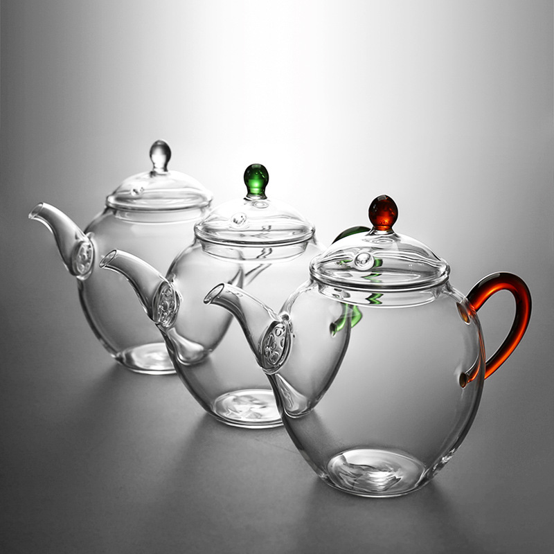 200ml Mini Glass Teapot