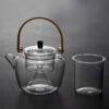 950ml Steam Boiling Dual Purpose Using Bamboo Handle Glass Teapot _800×800_3 950ml Steam Boiling Dual Purpose Using Bamboo Handle Glass Teapot