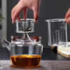 950ml Steam Boiling Dual Purpose Using Bamboo Handle Glass Teapot _800×800_5 950ml Steam Boiling Dual Purpose Using Bamboo Handle Glass Teapot