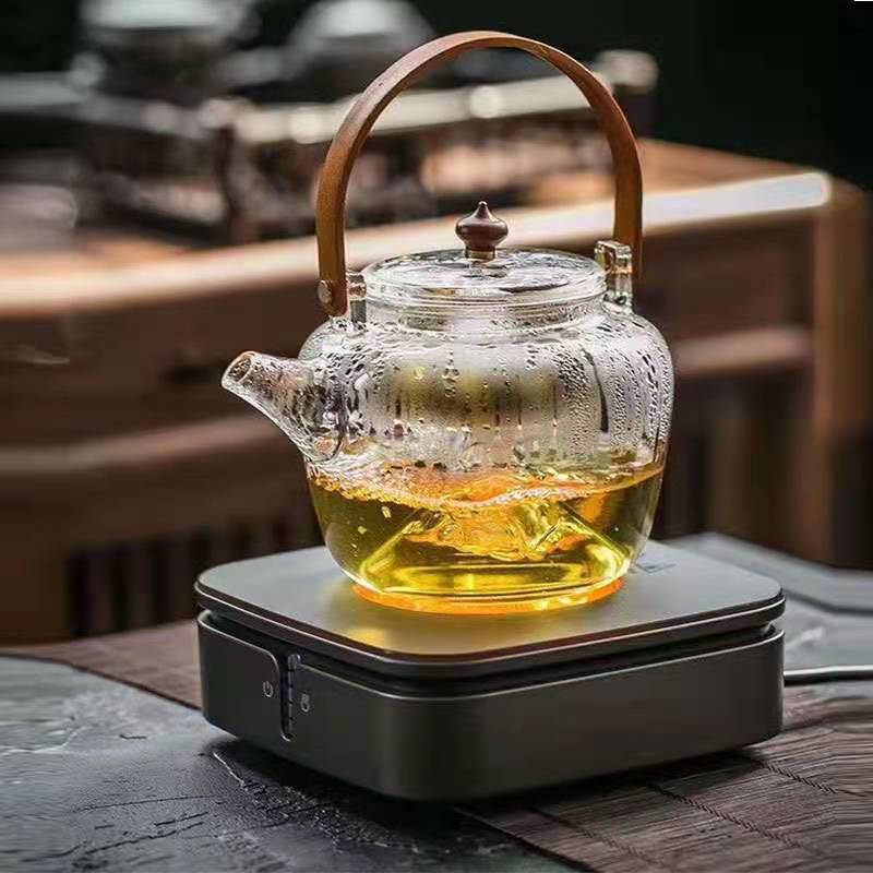 950ml Steam Boiling Dual Purpose Using Bamboo Handle Glass Teapot _800×800_6 950ml Steam Boiling Dual Purpose Using Bamboo Handle Glass Teapot