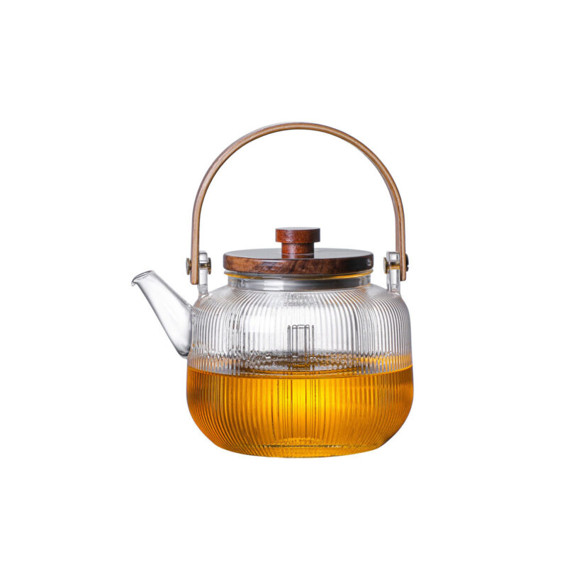 High Temperature Resistant Lifting Beam Glass Boiled Tea Maker
