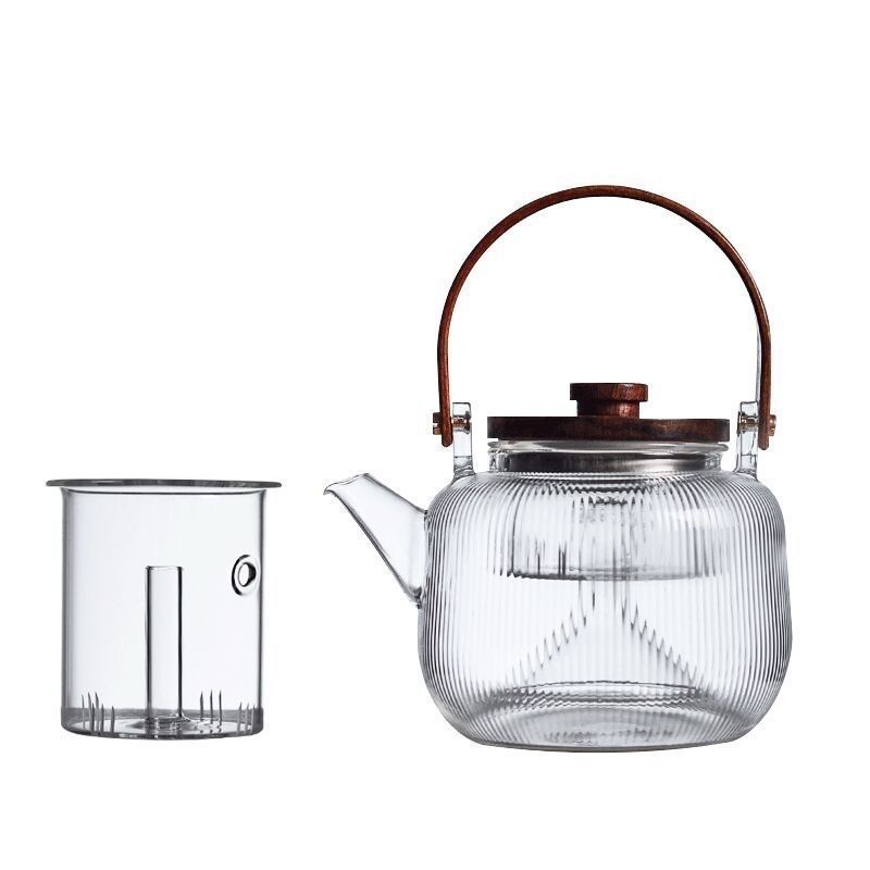 High Temperature Resistant Lifting Beam Glass Boiled Tea Maker