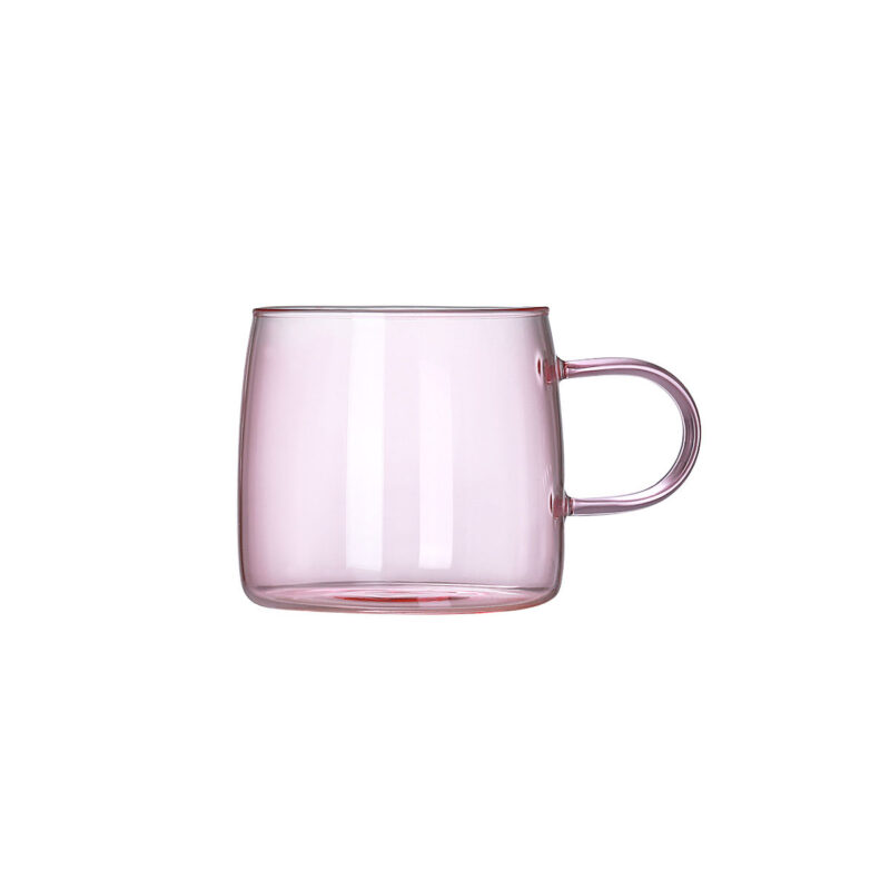 Colored Borosilicate Glass Mugs