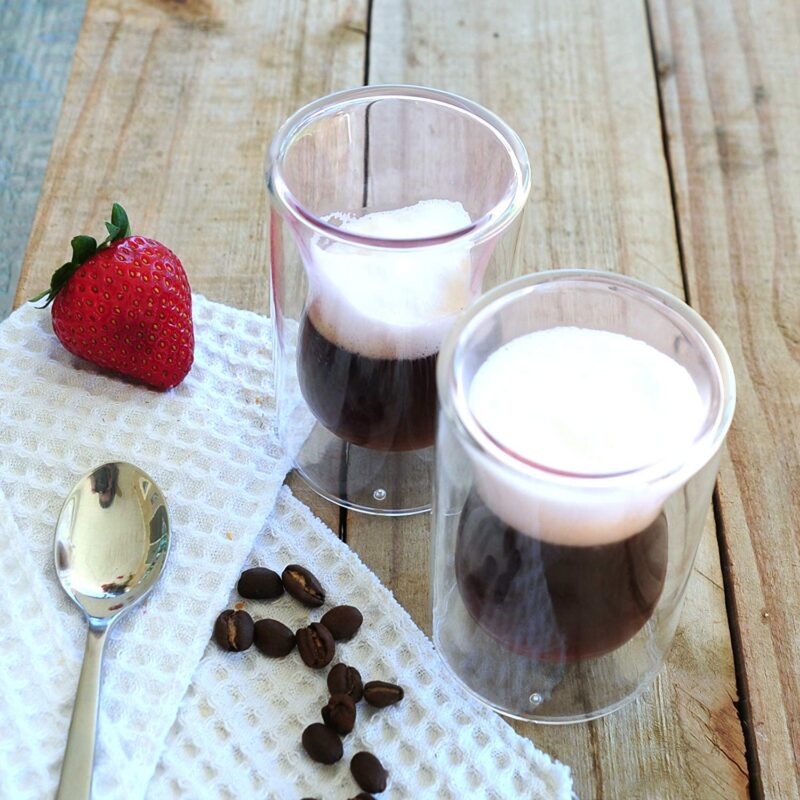 Double Wall Glass Espresso Cups
