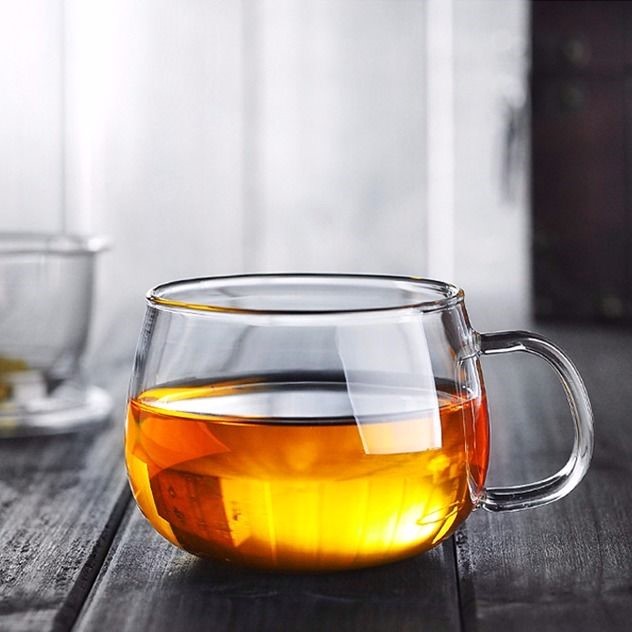 Heat Resistant Borosilicate Glass Mug