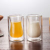 Double Walled Insulated Glass Coffee Mugs With Handle7 Double Walled Insulated Glass Coffee Mugs With Handle