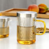 420ml Tea Infuser Glass Mug
