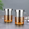 420ml Tea Infuser Glass Mug