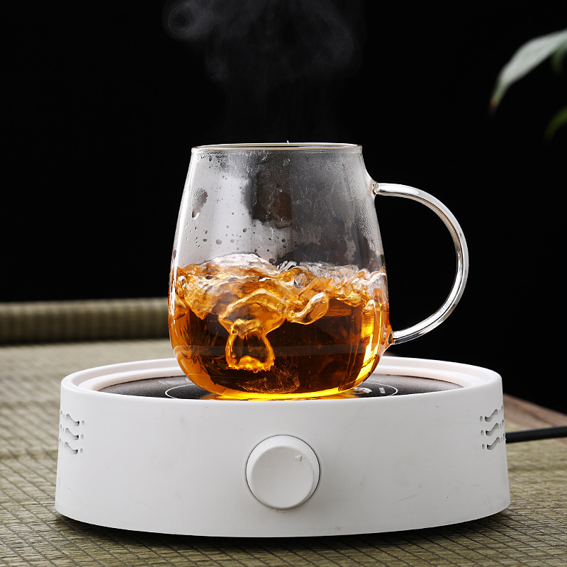 Vmara Glass Wholesale Infuser Glass Mug