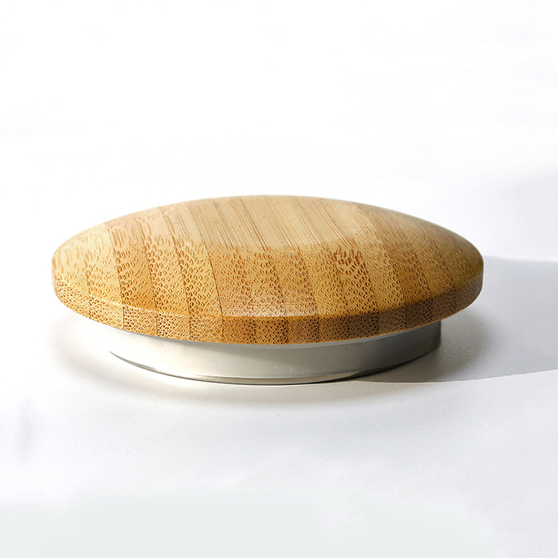 350ml Glass Mug with Infuser and Bamboo Lid