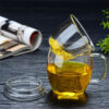 450ml Reusable Borosilicate Infuser Glass Mug