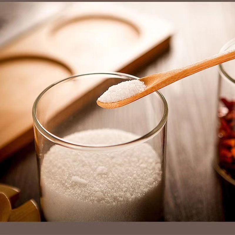airtight_round_glass_canister_jar_800x800_7 300ml Set of 3 Airtight Round Glass Canister Jar With Bamboo Lid And Spoon