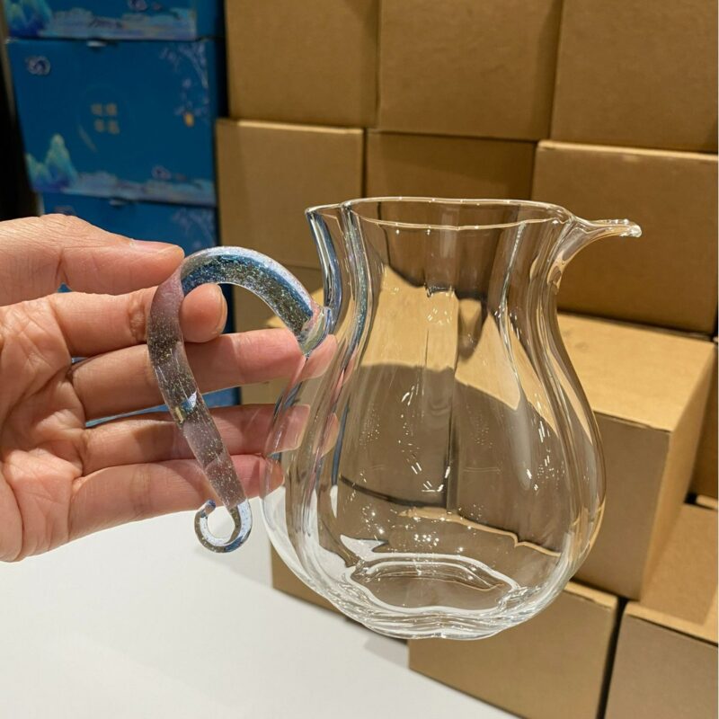 220ml-glass-pitcher-16 220ml New Creative Glass Pitcher with Handle