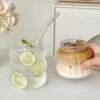 Ripple Chubby Borosilicate Glass Cup
